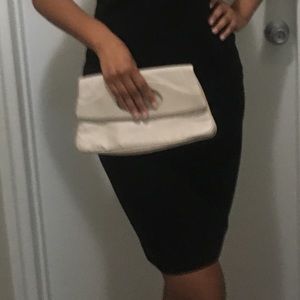 Vintage Crown Lewis Foldover Clutch